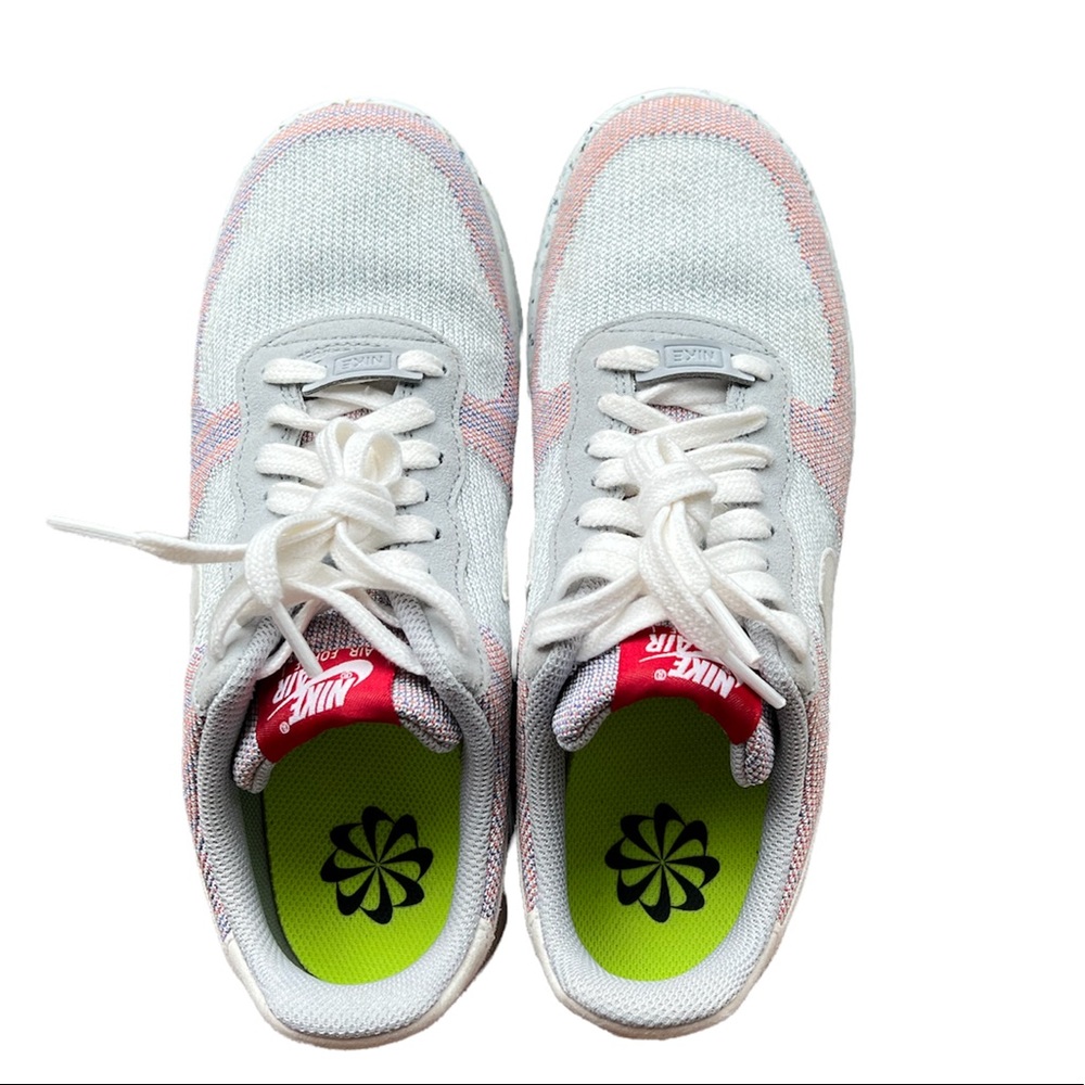 nike flyknit air force 1 wolf grey